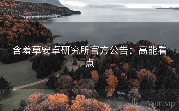 含羞草安卓研究所官方公告：高能看点